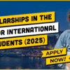 Best Scholarships for International Students in the USA